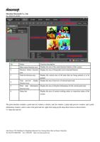Main menu function area Display the area of the main (Page 12 / 72) PrintEXP Printing Software Instruction